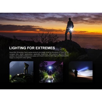 Nabíjacia baterka Fenix E05R hnedá