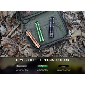 Nabíjacia baterka Fenix E05R hnedá