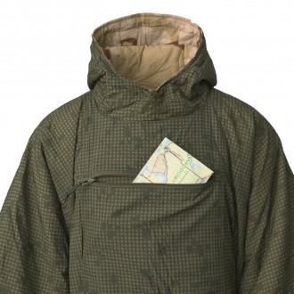 Helikon-Tex obojstranné pončo SWAGMAN ROLL DESERT NIGHT CAMO/US DESERT