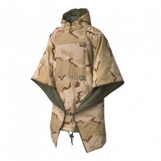 Helikon-Tex obojstranné pončo SWAGMAN ROLL DESERT NIGHT CAMO/US DESERT
