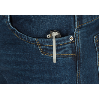 Clawgear Blue Denim Tactical Flex Jeans sapphire washed extra long