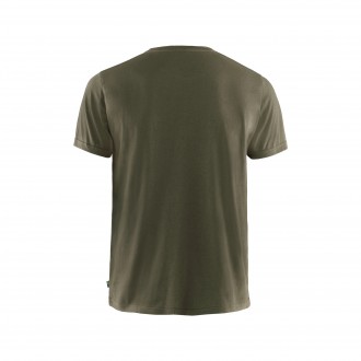 Tričko Fjällräven Logo T-Shirt M dark olive