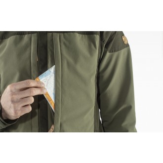 Fjällräven Keb Jacket stone grey - lava