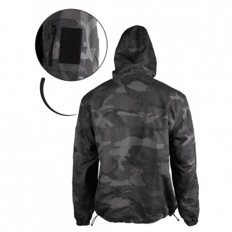 Vetrovka COMBAT DARK CAMO