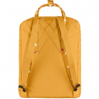 Batoh Fjällräven Kanken Ochre-Confetti Pattern