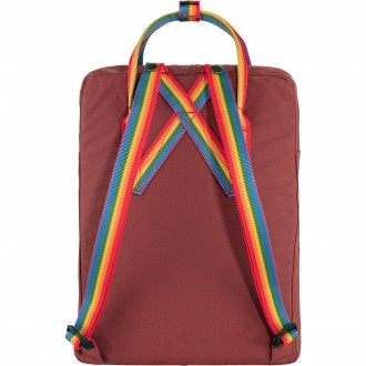 Batoh Fjällräven Kånken Rainbow Ox Red-Rainbow Pattern