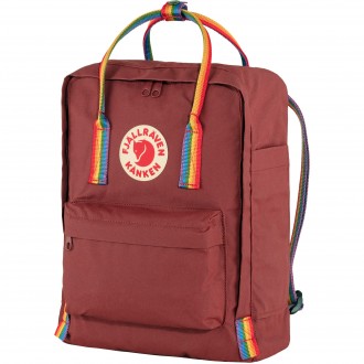 Batoh Fjällräven Kånken Rainbow Ox Red-Rainbow Pattern