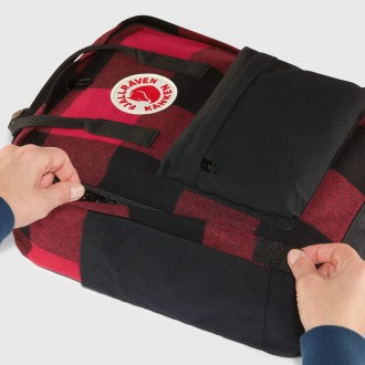 Batoh Fjällräven Kanken Re-Wool Granite Grey