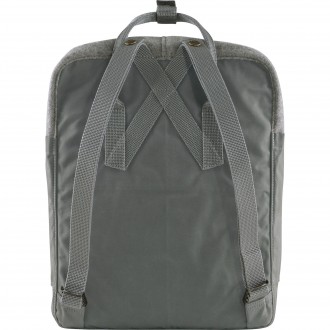 Batoh Fjällräven Kanken Re-Wool Granite Grey