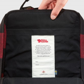 Batoh Fjällräven Kanken Re-Wool Granite Grey