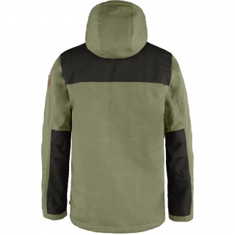 Fjällräven Greenland Zimná bunda M Green-Dark Grey