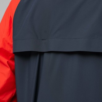 Fjällräven HC Hybrid Wind Jacket Man Dark Navy-Flame Orange