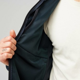 Fjällräven HC Hybrid Wind Jacket Man Dark Navy-Flame Orange