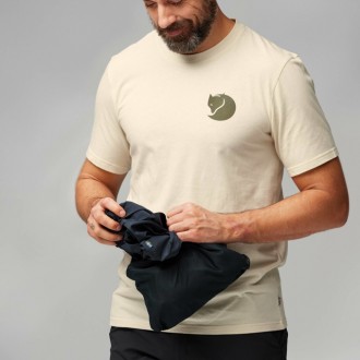 Fjällräven HC Hybrid Wind Jacket Man Dark Navy-Flame Orange