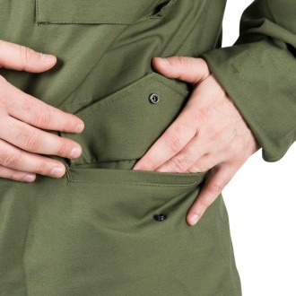 Plášť Helikon-Tex US typ M65 s podšívkou ZELENÝ