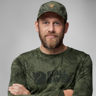 Fjällräven Lappland Camo Cap Dark Olive Camo