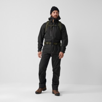 Fjällräven Keb Eco-Shell nohavice M Black