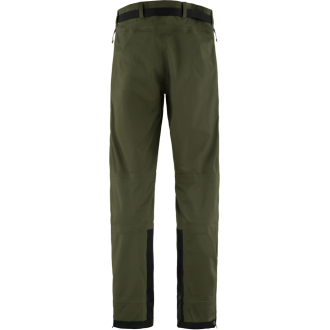 Fjällräven Keb Eco-Shell nohavice M Deep Forest