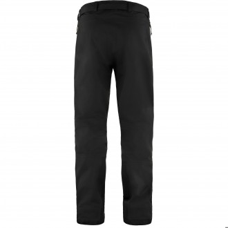 Fjällräven Keb Eco-Shell nohavice pánske čierne