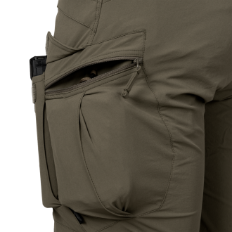 Helikon-Tex OUTDOOR TACTICAL softshellové nohavice RED/BLACK