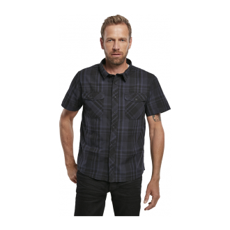 Košeľa Brandit Roadstar black-blue