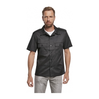 Brandit US Košeľa s krátkym rukávom čierna
