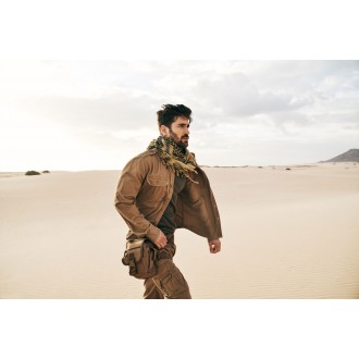 Brandit Vintage Košeľa s dlhým rukávom camel