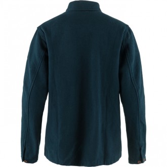 Košeľa Fjällräven Singi Flanel Overshirt Woman Dark Navy