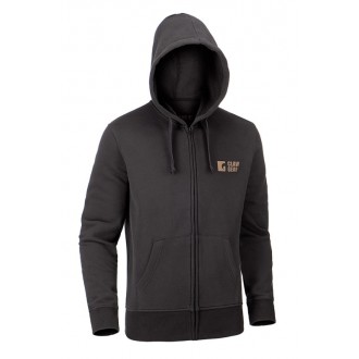 Clawgear Logo Zip Hoodie Black