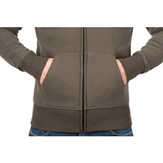 Mikina s kapucňou Clawgear Logo Zip Hoodie RAL7013