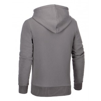 Clawgear Logo Zip Hoodie Wolf Grey