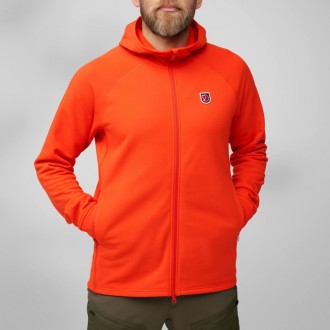 Fjällräven Expedition Fleece Hoodie Man Deep Forest