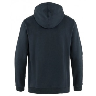 Fjällräven Logo Hoodie M Grey-Melange