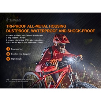 Nabíjateľné svetlo na bicykel Fenix BC26R