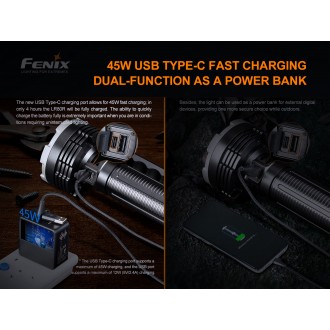 Dobíjacia LED baterka Fenix LR80R