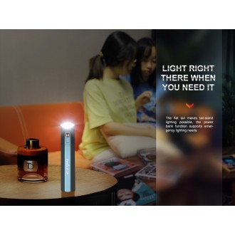 Powerbanka so svietidlom Fenix E-CP čierna