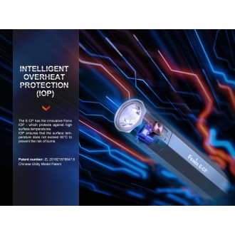 Powerbanka so svietidlom Fenix E-CP čierna