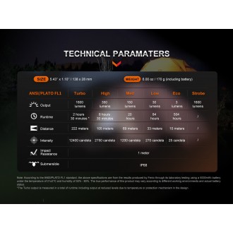 Powerbanka so svietidlom Fenix E-CP čierna