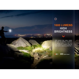 Powerbanka so svietidlom Fenix E-CP čierna