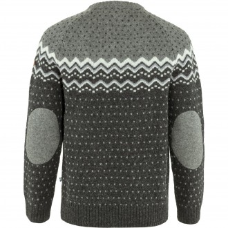 Fjällräven Övik Knit Sweater M Dark Grey-Grey