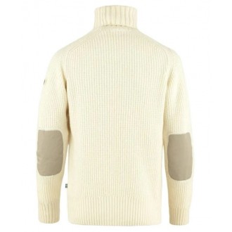 Fjällräven Övik Roller Neck Sweater M Chalk White