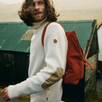 Fjällräven Övik Roller Neck Sweater M Chalk White